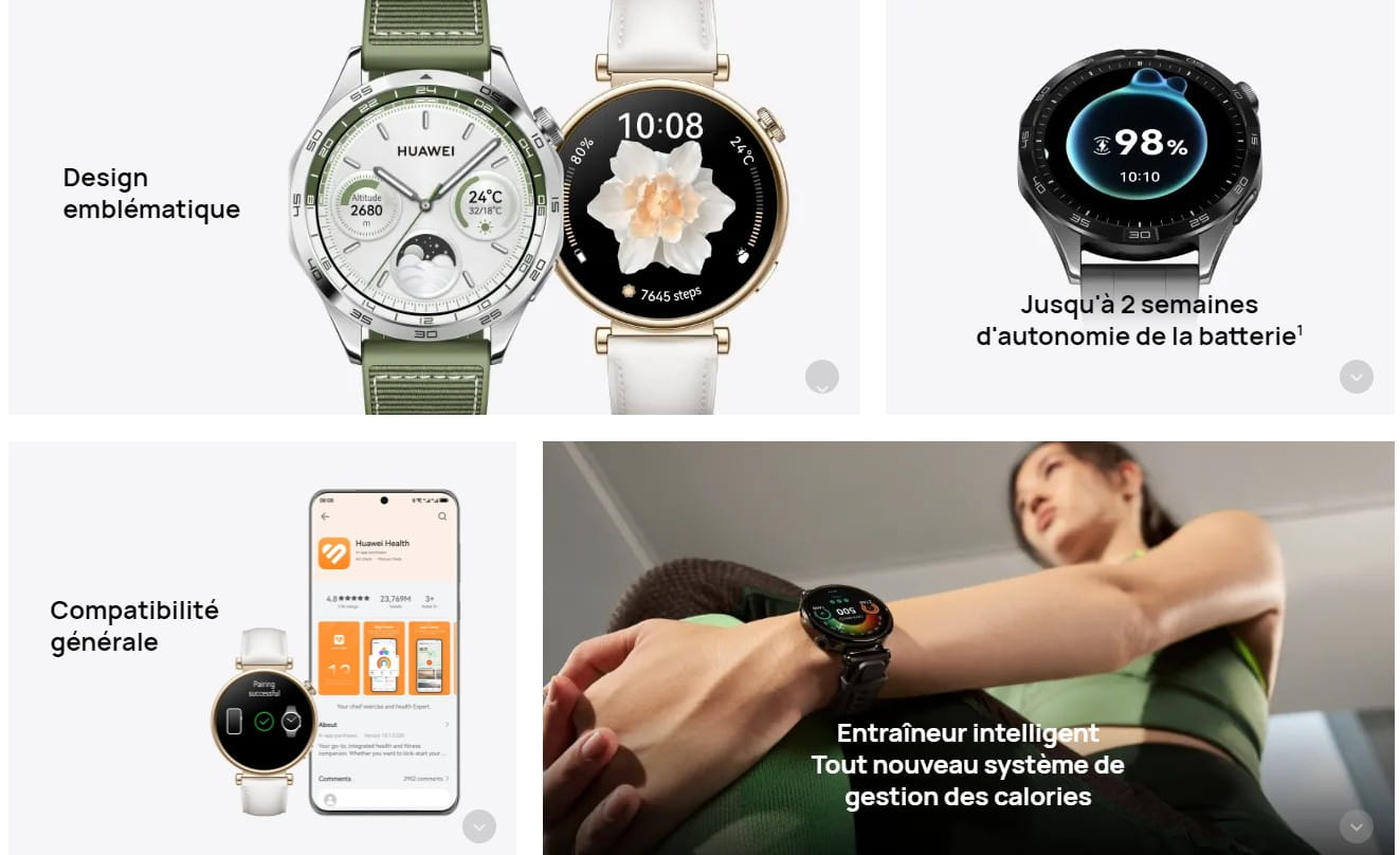 Huawei Watch GT 4 41mm prix tunisie