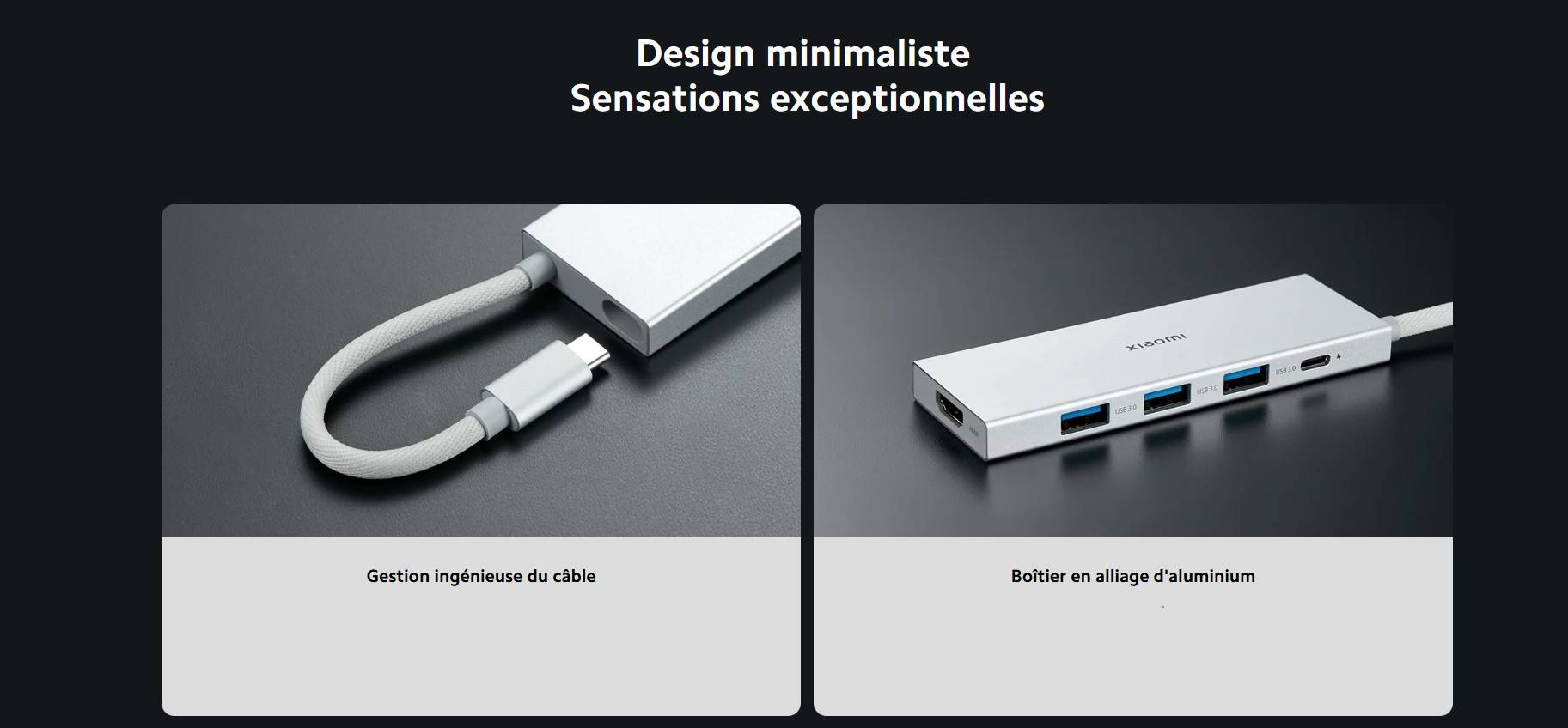 Xiaomi Hub USB-C 5 en1 prix tunisie