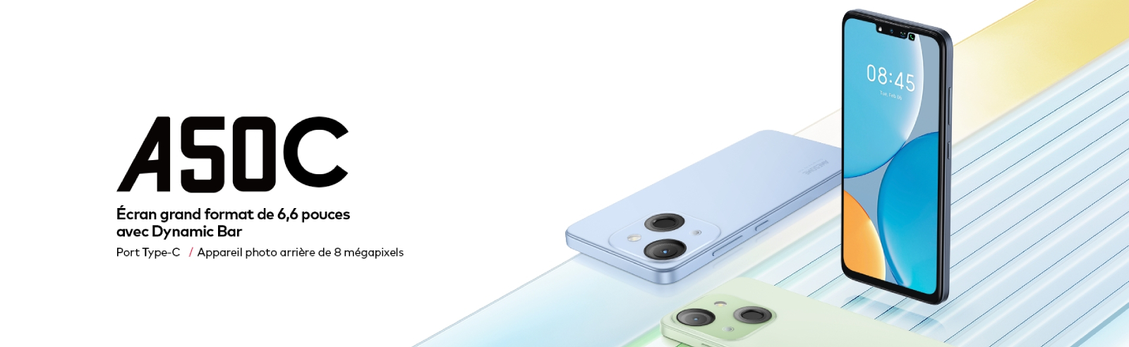 Smartphone Itel A50C 2Go 64Go