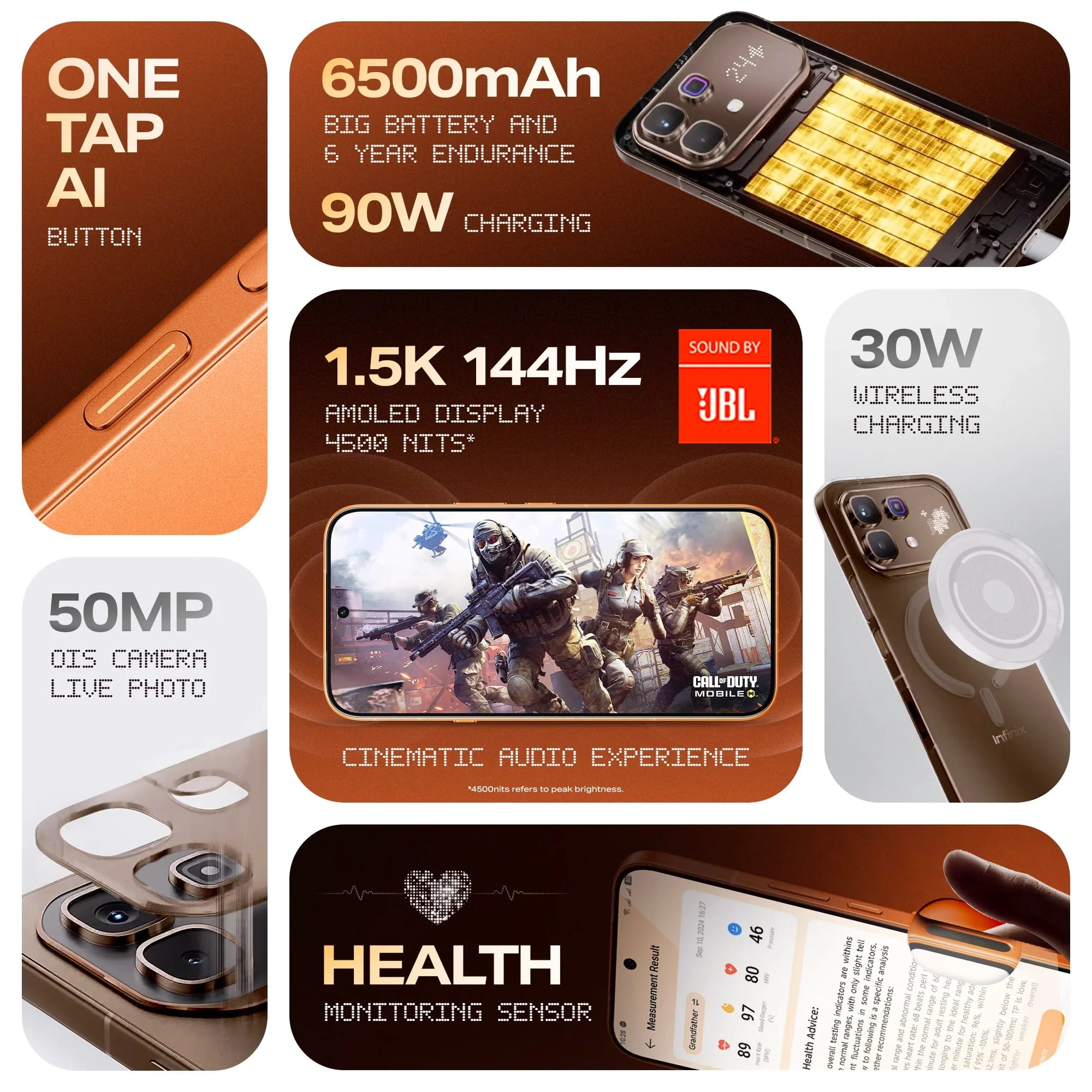 Infinix Note 60 Pro 5G prix tunisie