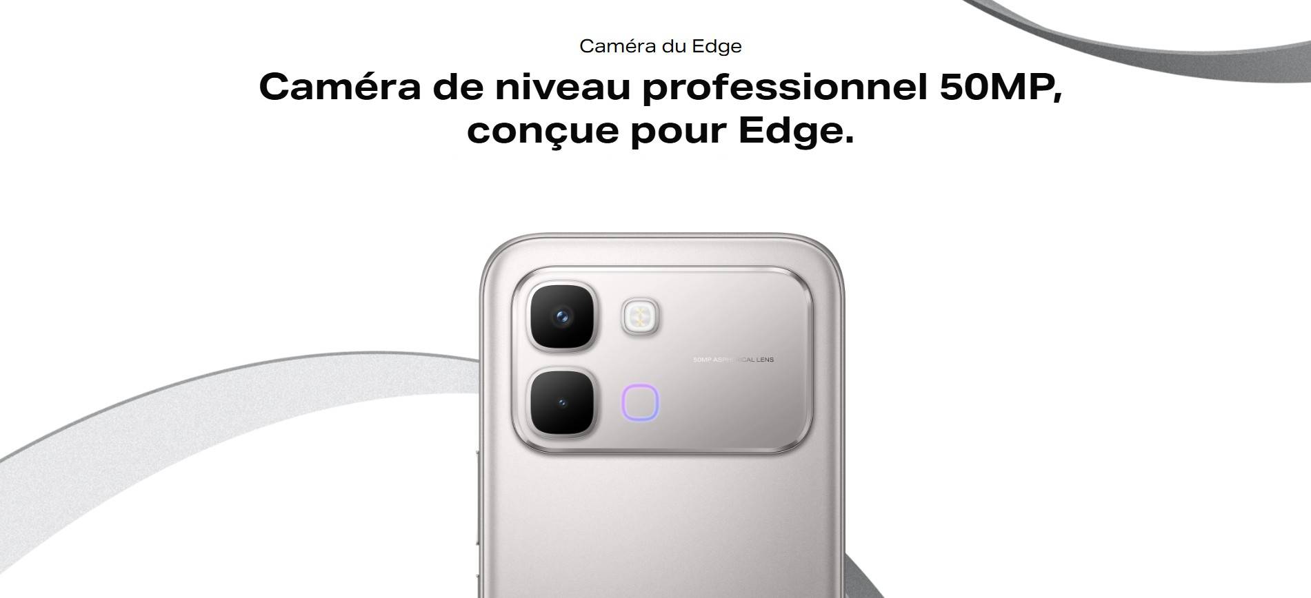 appareil photo Infinix Note Edge 5G