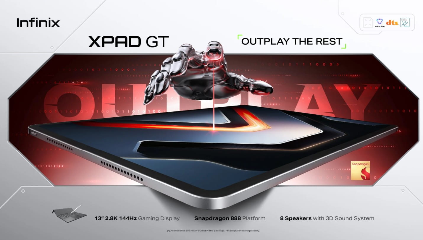 Infinix XPAD GT Wi-Fi fiche technique