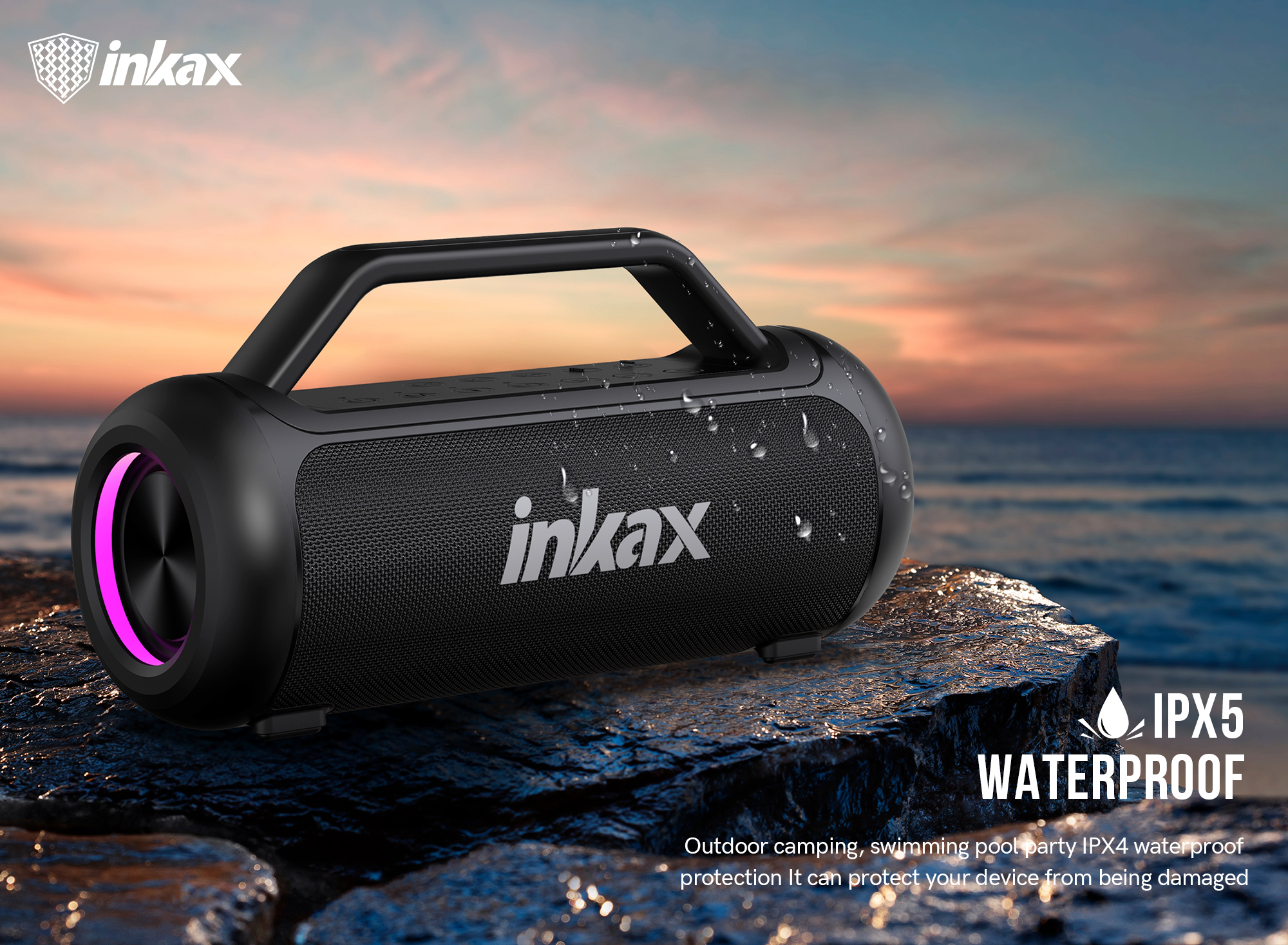 Haut Parleur Bluetooth Inkax BS-44 prix tunisie
