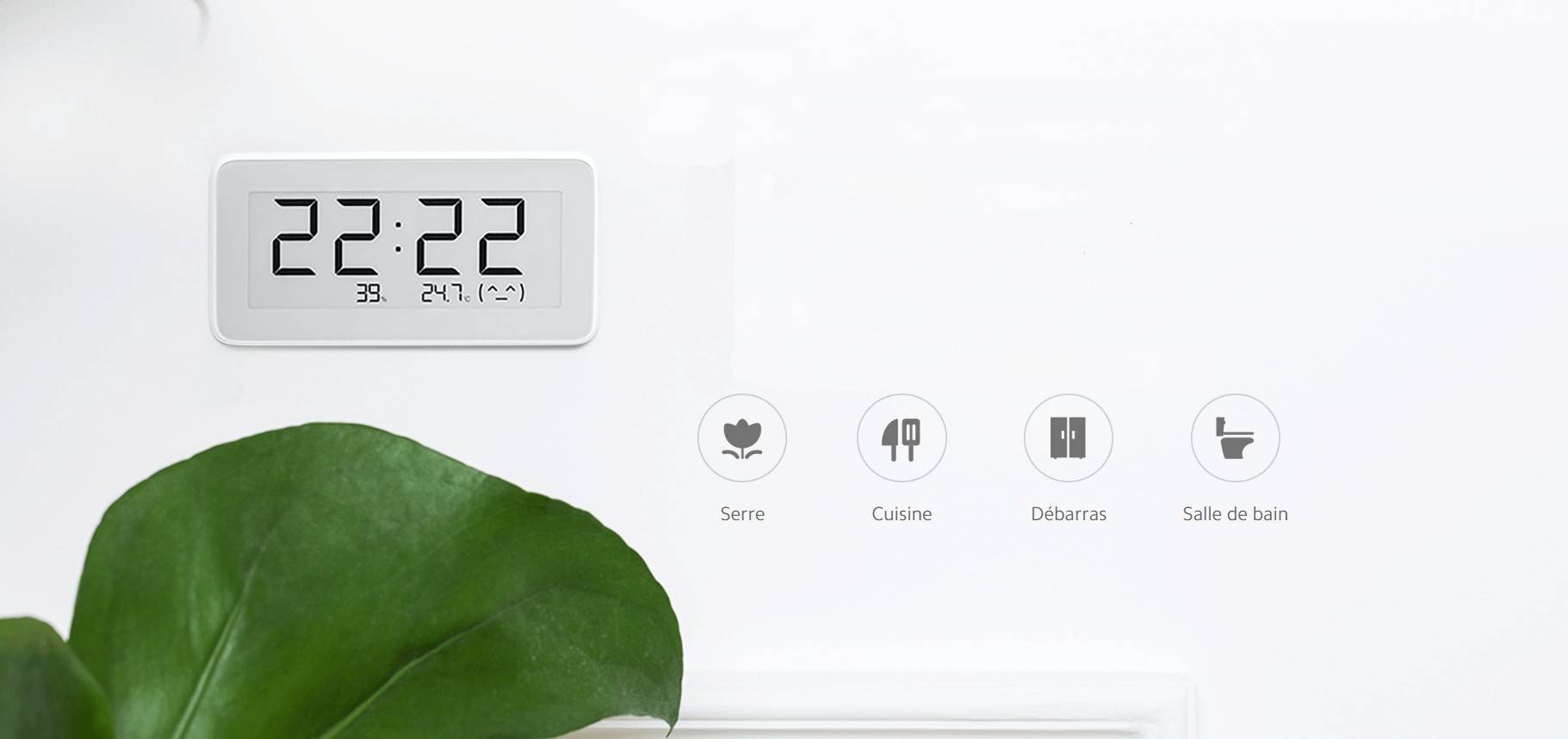Mi Temperature And Humidity Monitor Clock