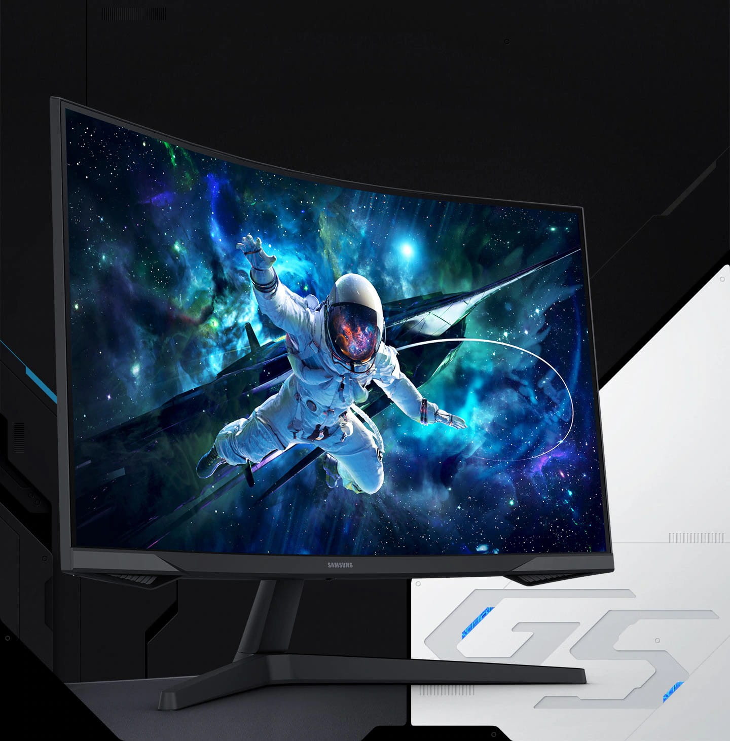 Monitor Samsung G55C Curved Gaming QHD 27 pouces