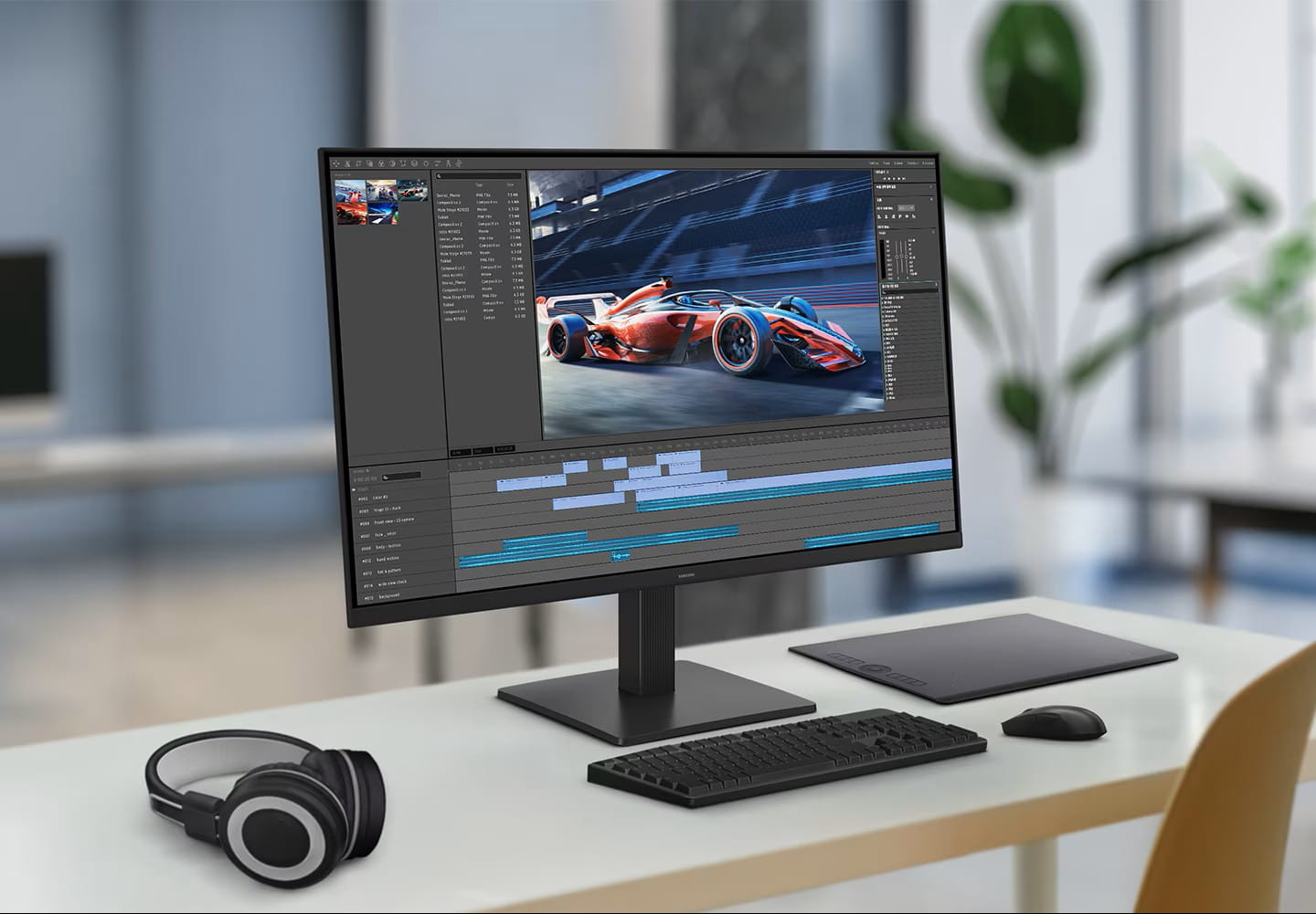 Monitor Samsung S3 S32GF FHD 27 pouces fiche technique