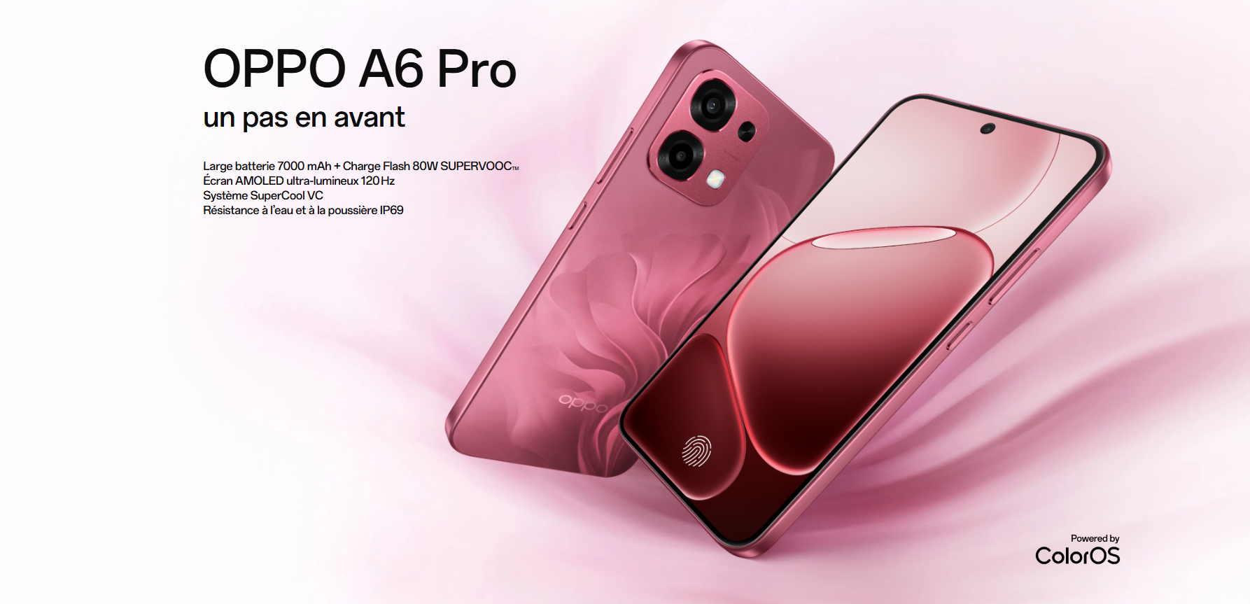 Smartphone Oppo A6 Pro 4G  fiche technique