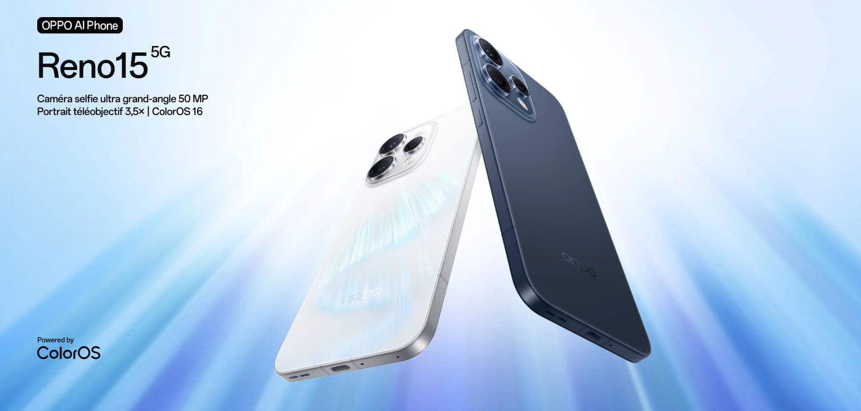 Oppo Reno 15 5G fiche technique