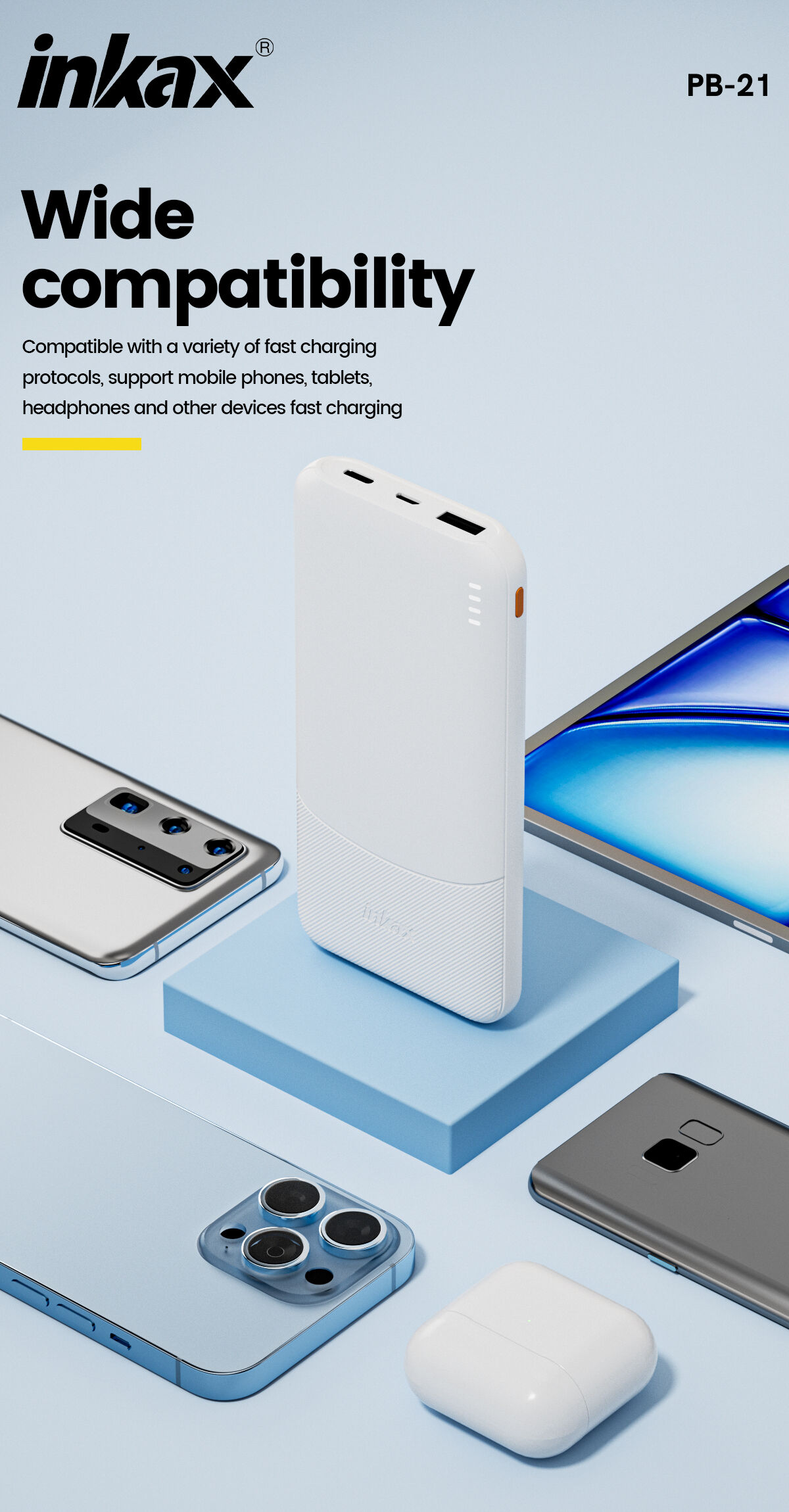 Power Bank 20000mAh prix Tunisie