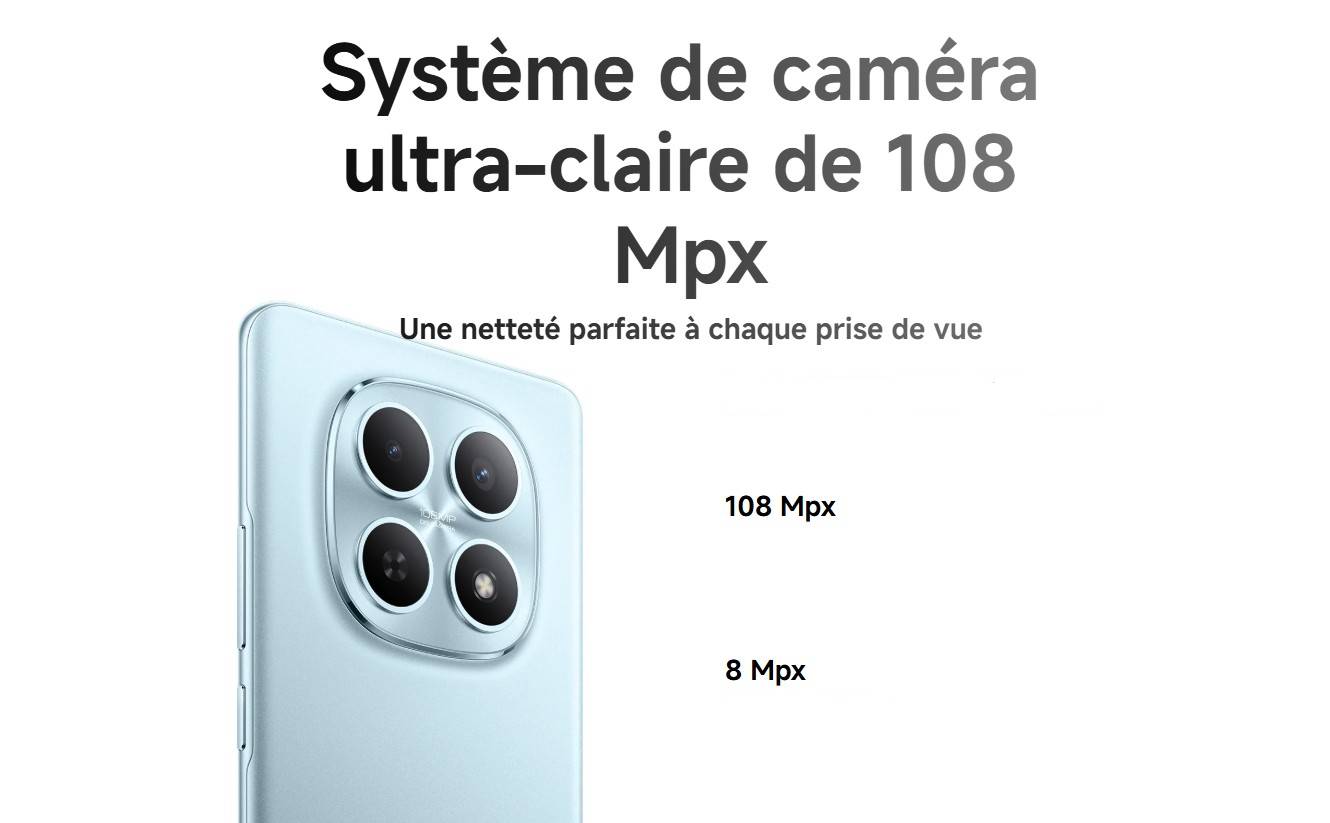 Redmi Note 15 5G caractéristiques