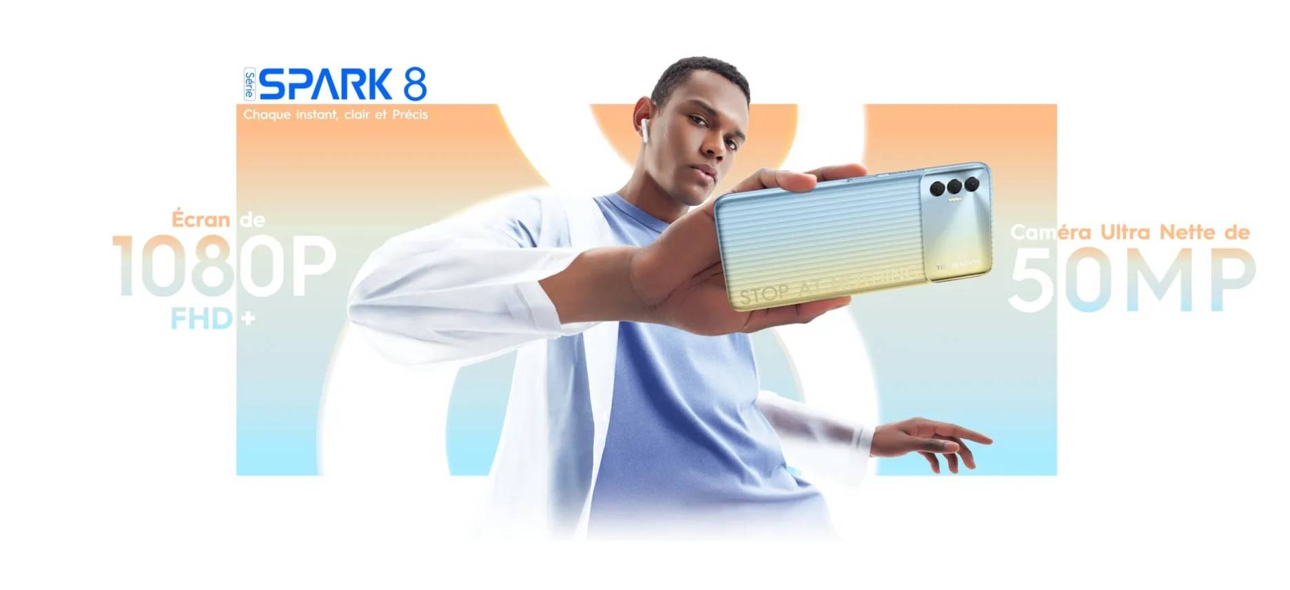 Tecno Spark 8P fiche technique