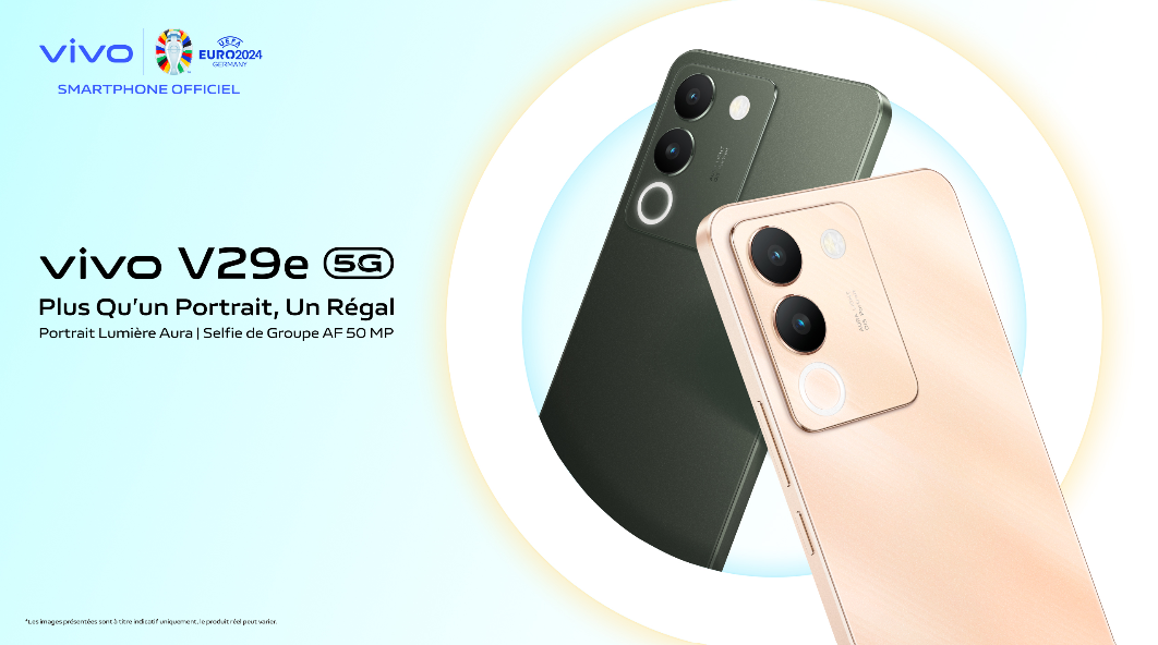 Smartphone Vivo V29e 5G prix tunisie