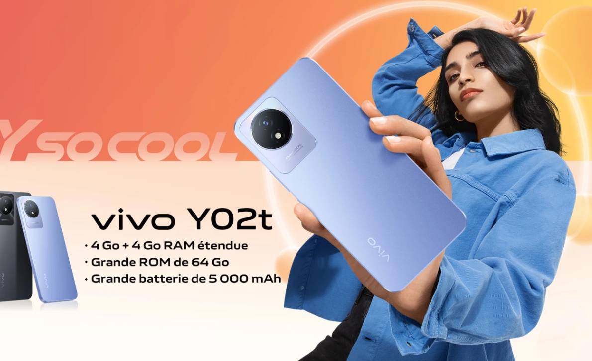 Vivo Y02t fiche technique