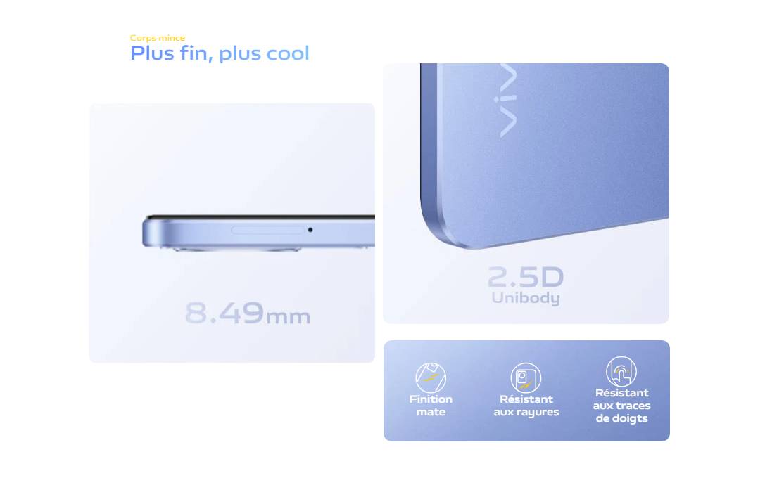 Smartphone Vivo Y02t 4Go 64Go