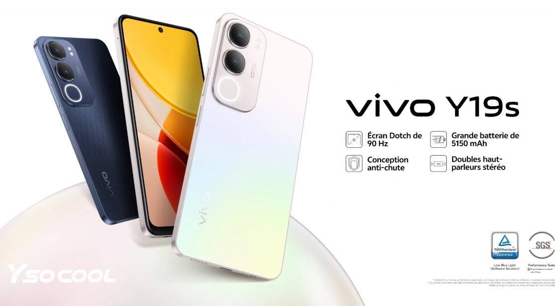 Smartphone Vivo Y19s 4Go 128Go