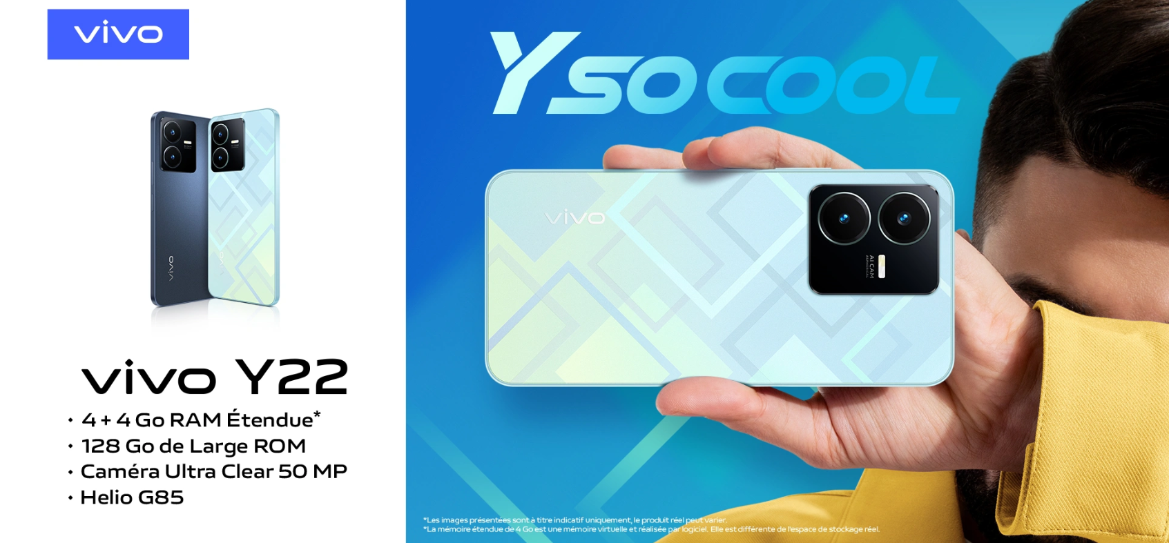 Vivo Y22 fiche technique