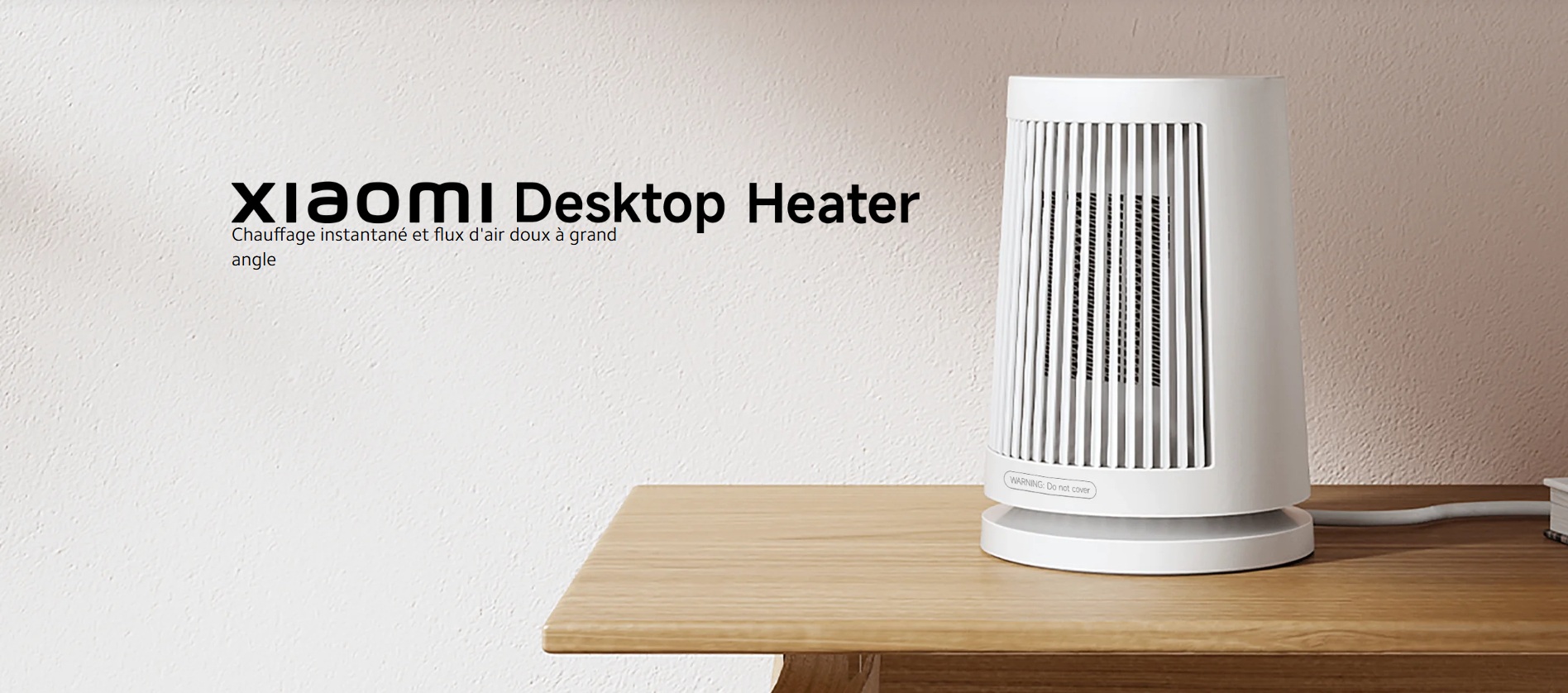 Xiaomi Desktop Heater fiche technique