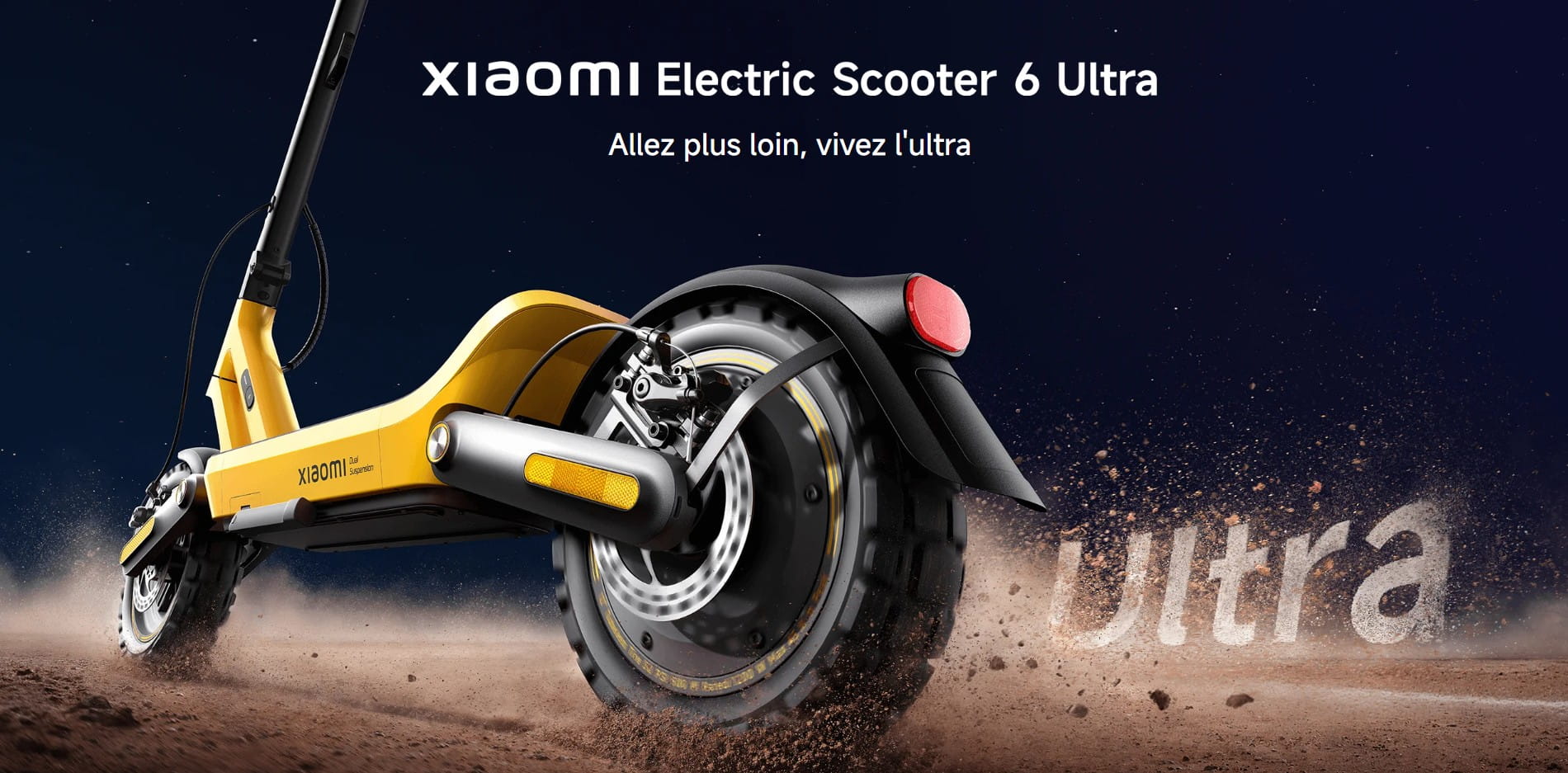 Xiaomi Electric Scooter 6 Ultra fiche technique