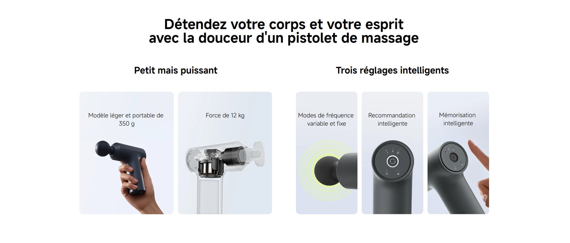 Xiaomi Massage Gun Mini 2 prix tunisie
