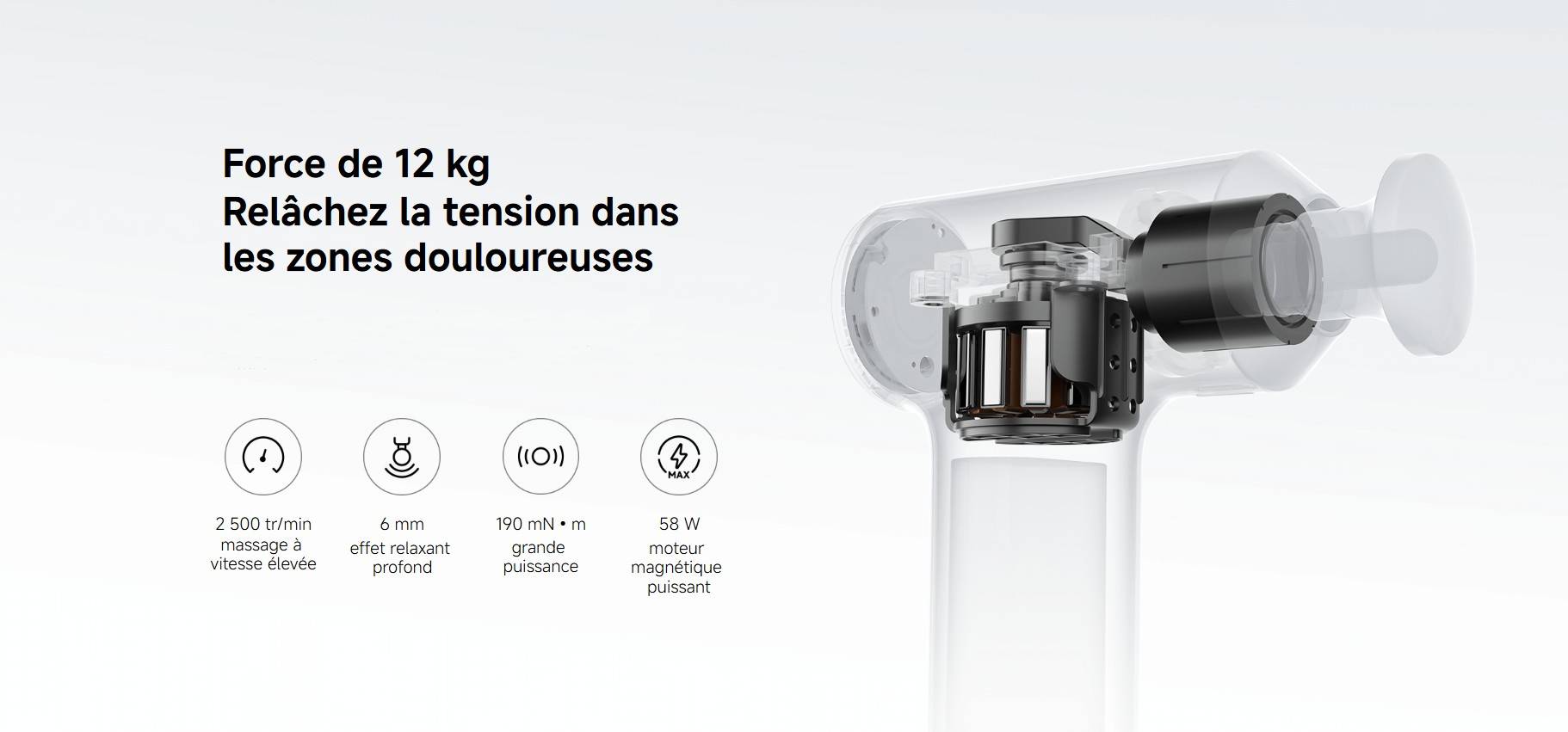 pistolet de massage xiaomi prix tunisie