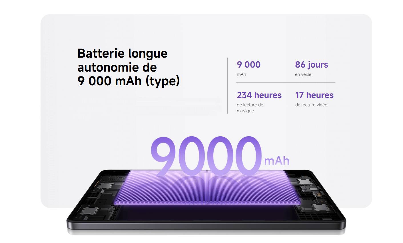 Redmi pad 2 batterie
