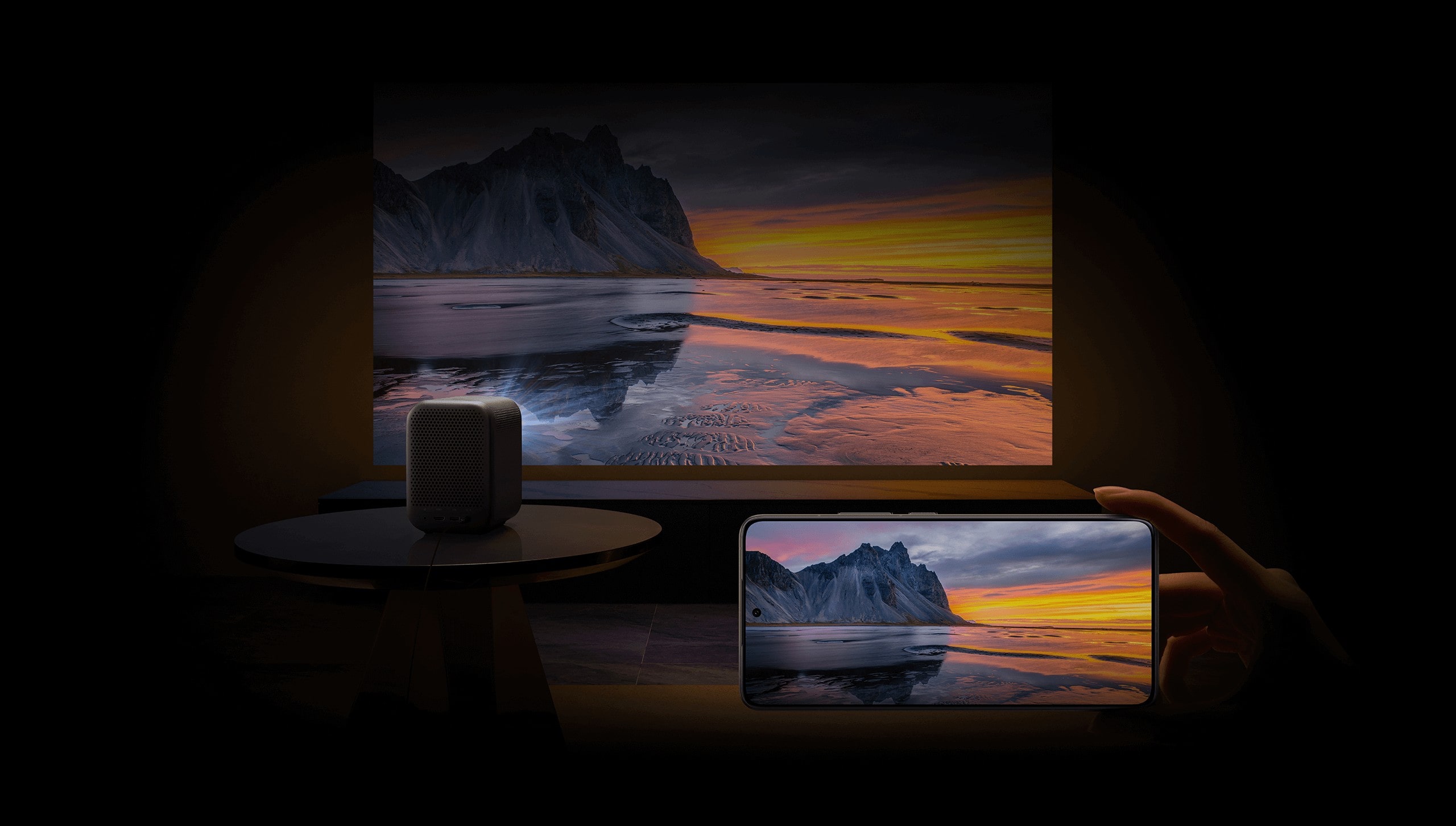 Projecteur intelligent xiaomi l1 projecteur led fullhd google