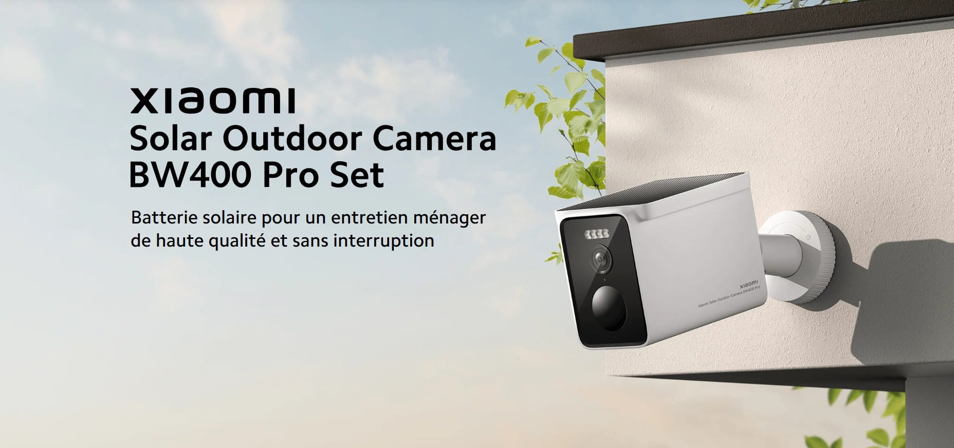 Xiaomi Solar Outdoor Camera BW400 Pro Set fiche technique