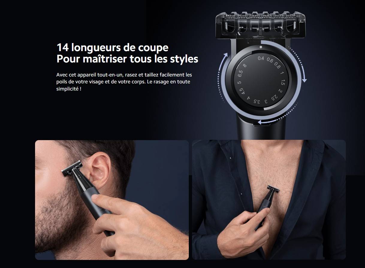 Xiaomi Uniblade Trimmer - Tondeuse barbe
